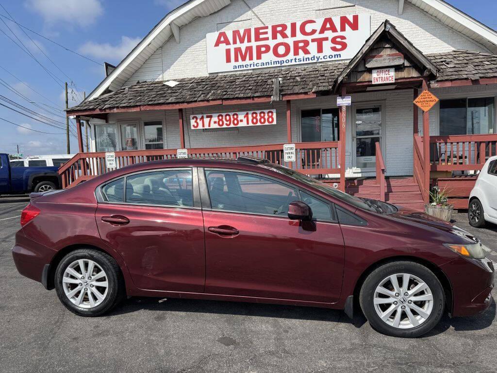 used 2012 Honda Civic car, priced at $6,995