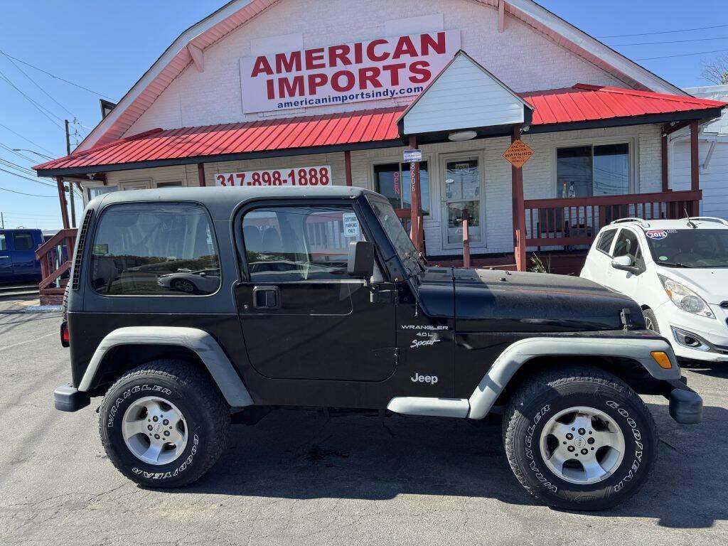 used 2001 Jeep Wrangler car, priced at $5,995
