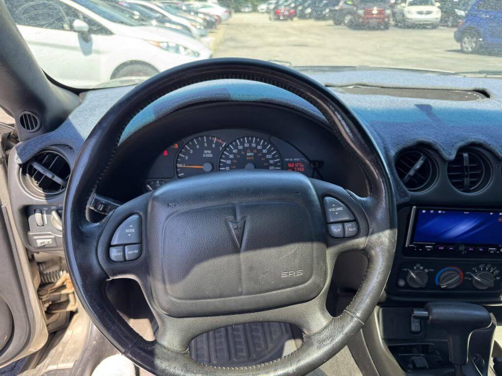 used 2000 Pontiac Firebird car, priced at $5,500
