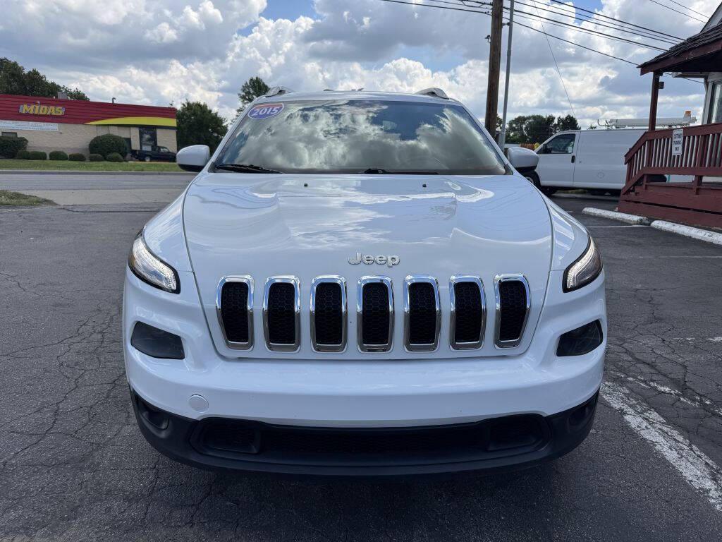 used 2015 Jeep Cherokee car, priced at $5,995