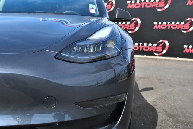 used 2022 Tesla Model 3 car, priced at $22,750