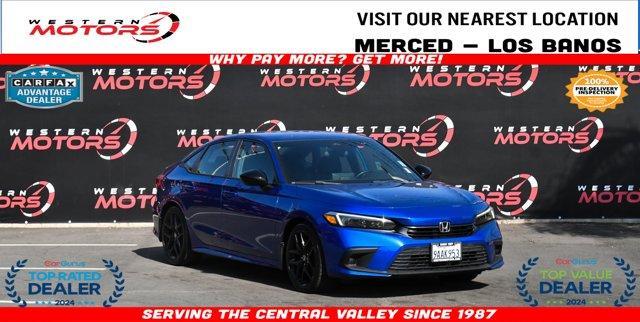 used 2022 Honda Civic car, priced at $23,357