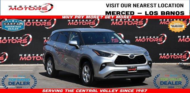 used 2023 Toyota Highlander car, priced at $33,898