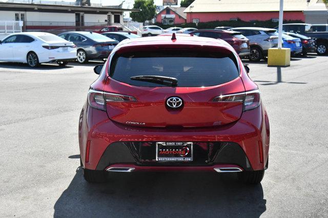 used 2021 Toyota Corolla Hatchback car, priced at $19,500