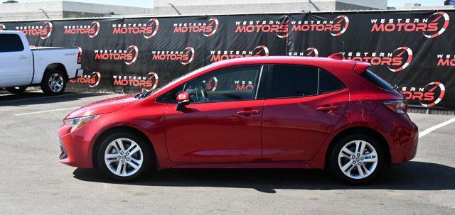 used 2021 Toyota Corolla Hatchback car, priced at $19,500