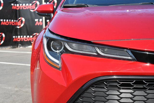 used 2021 Toyota Corolla Hatchback car, priced at $19,500