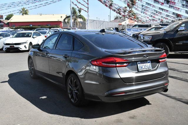 used 2018 Ford Fusion car, priced at $14,676