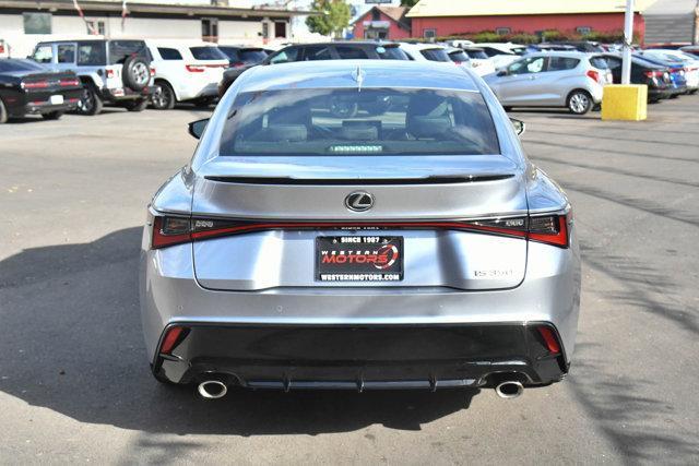 used 2023 Lexus IS 350 car, priced at $45,497