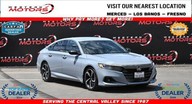 used 2022 Honda Accord car, priced at $26,597