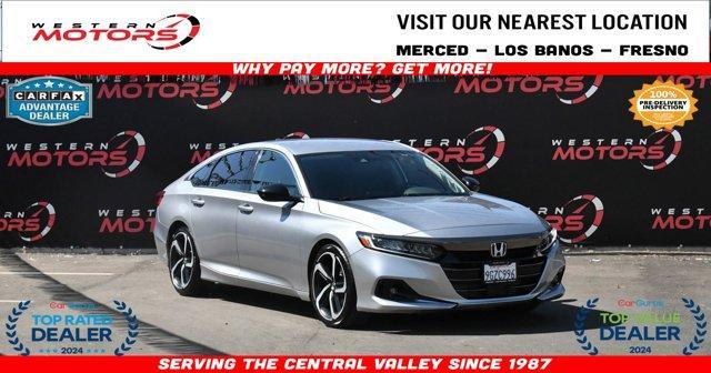 used 2021 Honda Accord car, priced at $24,987