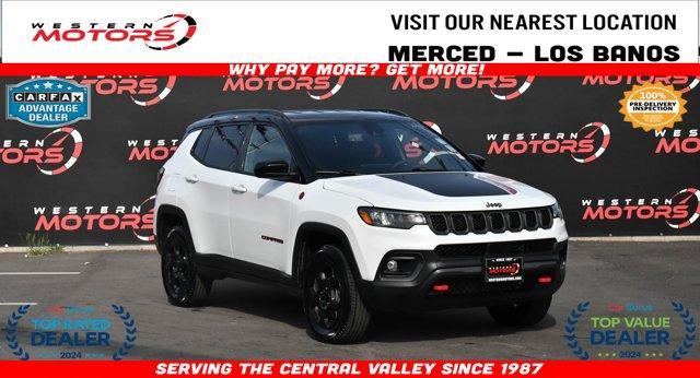 used 2023 Jeep Compass car, priced at $22,777