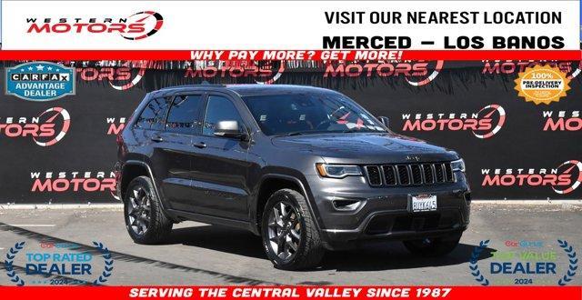 used 2021 Jeep Grand Cherokee car, priced at $27,889