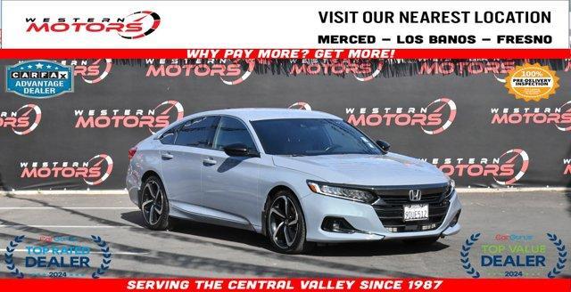 used 2022 Honda Accord car, priced at $25,887