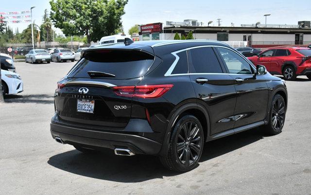 used 2021 INFINITI QX50 car, priced at $23,999