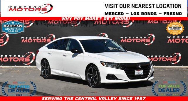 used 2021 Honda Accord car, priced at $25,657