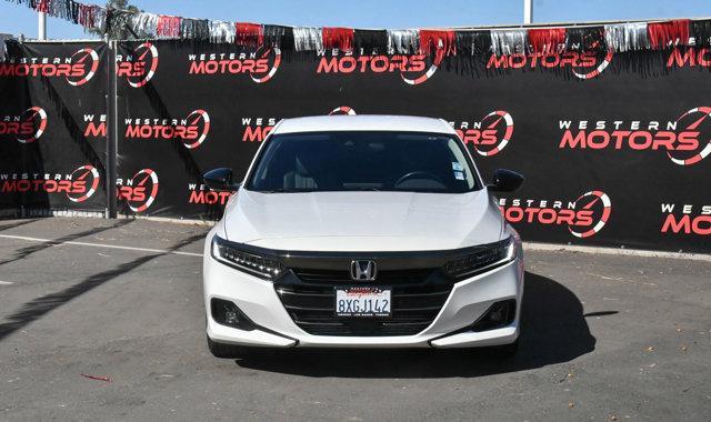 used 2021 Honda Accord car, priced at $25,657