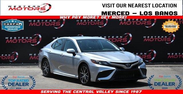 used 2021 Toyota Camry car, priced at $21,735
