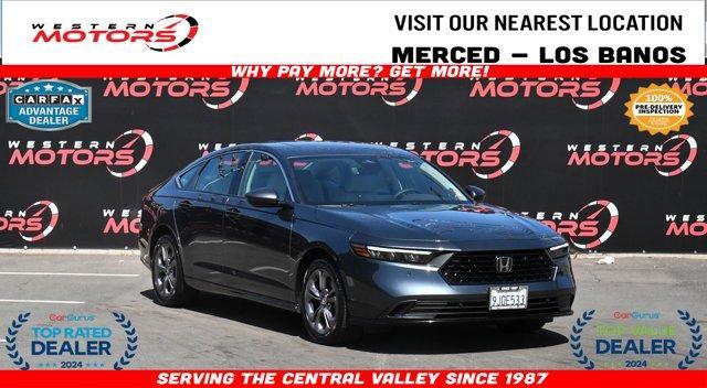 used 2024 Honda Accord Hybrid car, priced at $30,500
