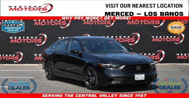 used 2023 Honda Accord Hybrid car, priced at $29,457