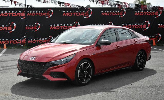 used 2021 Hyundai Elantra car, priced at $19,315