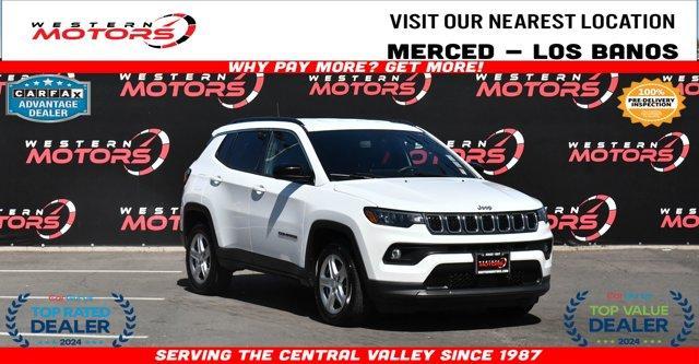 used 2023 Jeep Compass car, priced at $18,750