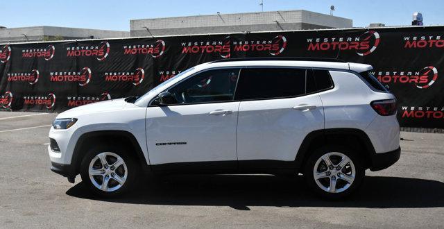 used 2023 Jeep Compass car, priced at $18,750