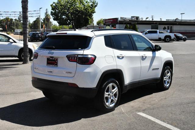 used 2023 Jeep Compass car, priced at $18,750