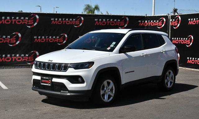 used 2023 Jeep Compass car, priced at $18,750