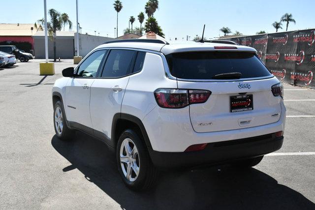 used 2023 Jeep Compass car, priced at $18,750