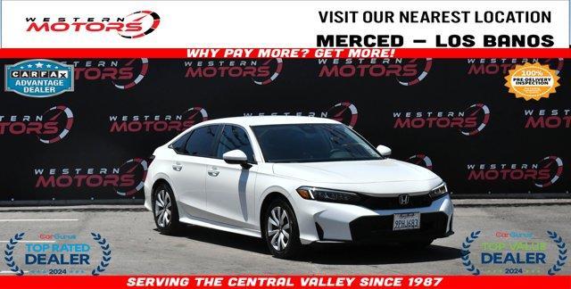 used 2025 Honda Civic car, priced at $24,500
