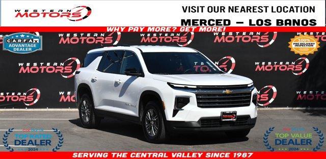 used 2024 Chevrolet Traverse car, priced at $34,988