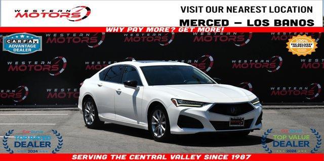 used 2021 Acura TLX car, priced at $25,999