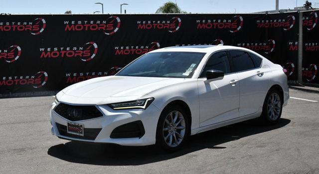 used 2021 Acura TLX car, priced at $25,999