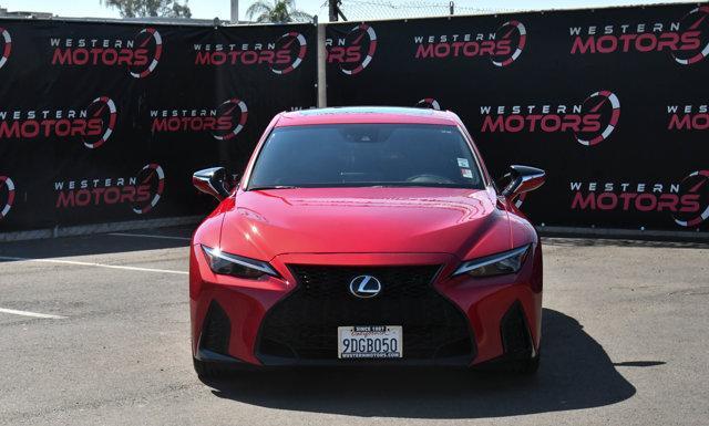 used 2022 Lexus IS 350 car, priced at $39,407
