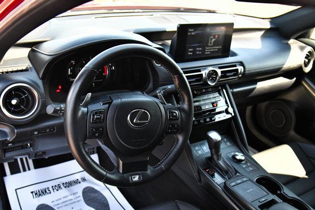 used 2022 Lexus IS 350 car, priced at $39,407