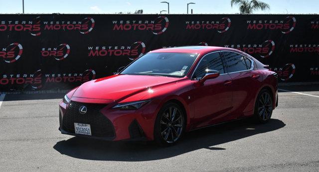 used 2022 Lexus IS 350 car, priced at $39,407