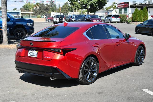 used 2022 Lexus IS 350 car, priced at $39,407