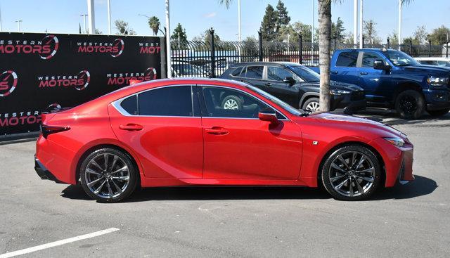 used 2022 Lexus IS 350 car, priced at $39,407