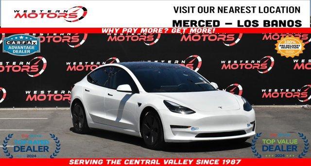used 2021 Tesla Model 3 car, priced at $23,750