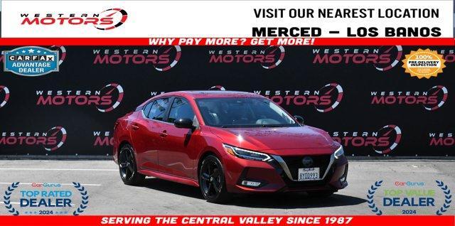 used 2021 Nissan Sentra car, priced at $18,300
