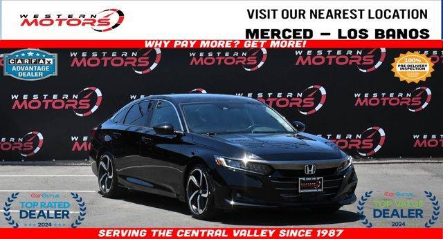 used 2022 Honda Accord car, priced at $24,999