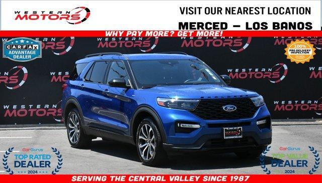 used 2022 Ford Explorer car, priced at $32,500