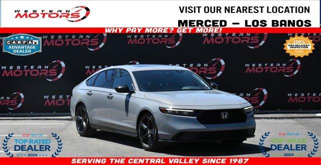 used 2024 Honda Accord Hybrid car, priced at $26,500