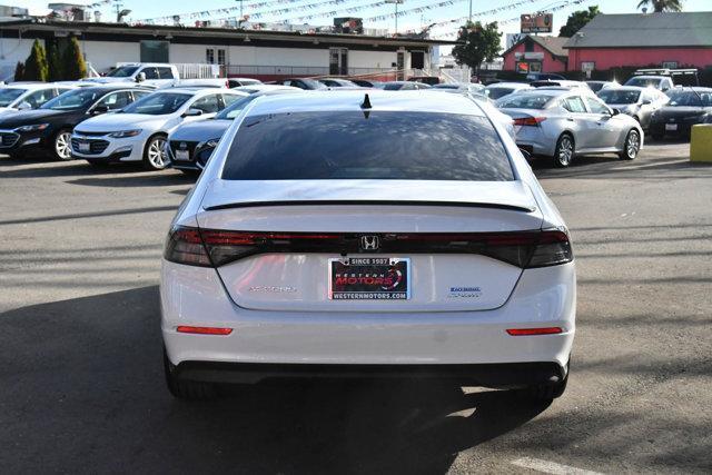 used 2024 Honda Accord Hybrid car, priced at $29,877