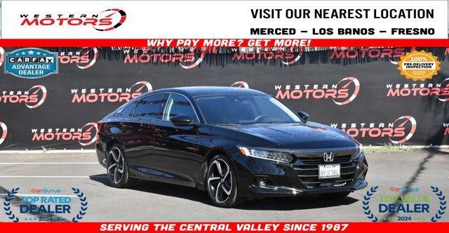 used 2021 Honda Accord car, priced at $22,998