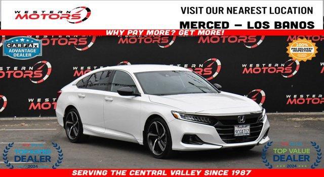 used 2022 Honda Accord car, priced at $25,867