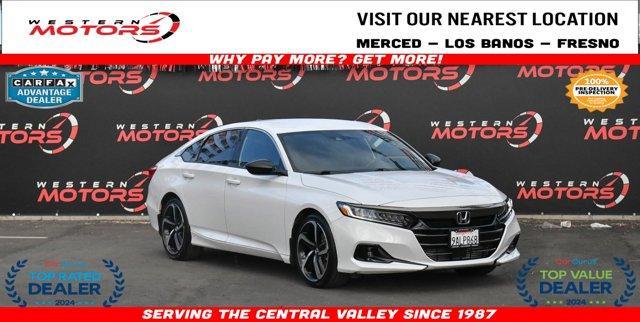 used 2022 Honda Accord car, priced at $27,595