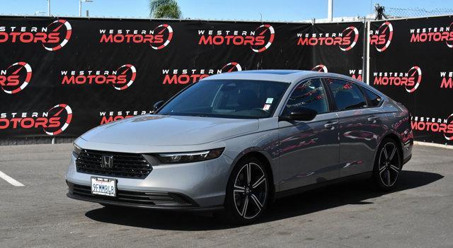 used 2023 Honda Accord Hybrid car, priced at $27,400