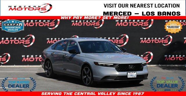 used 2023 Honda Accord Hybrid car, priced at $27,400