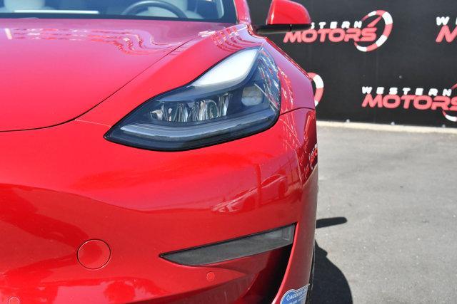 used 2021 Tesla Model 3 car, priced at $26,500
